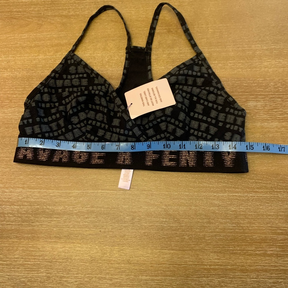 Savage X Fenty Black and Gray Patterned Bralette - Picture 5 of 8